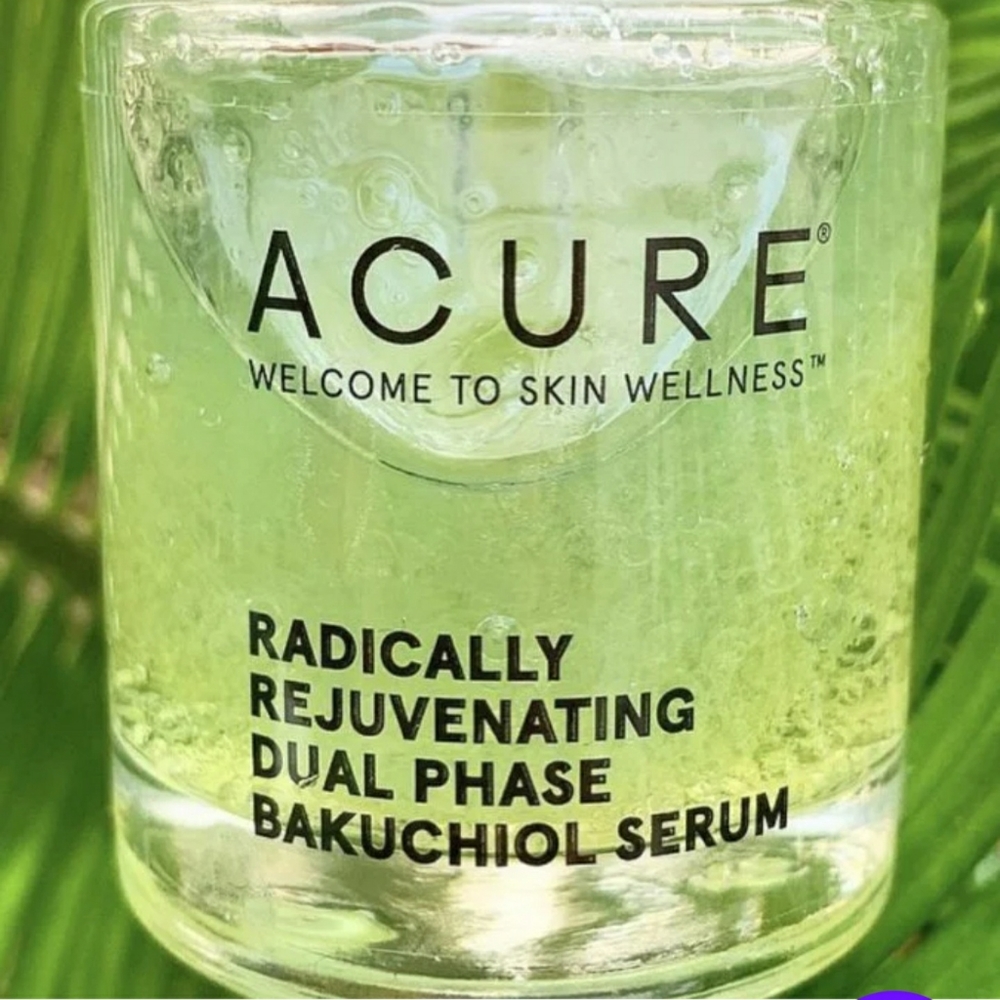 ACURE Facial Serum Rejuvenating Dual Phase Bakuchiol Serum NWT NIB - Picture 3 of 12